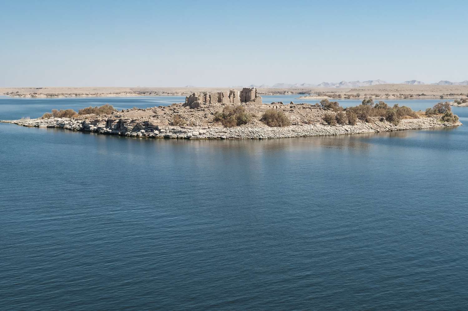 Lake Nasser in Africa