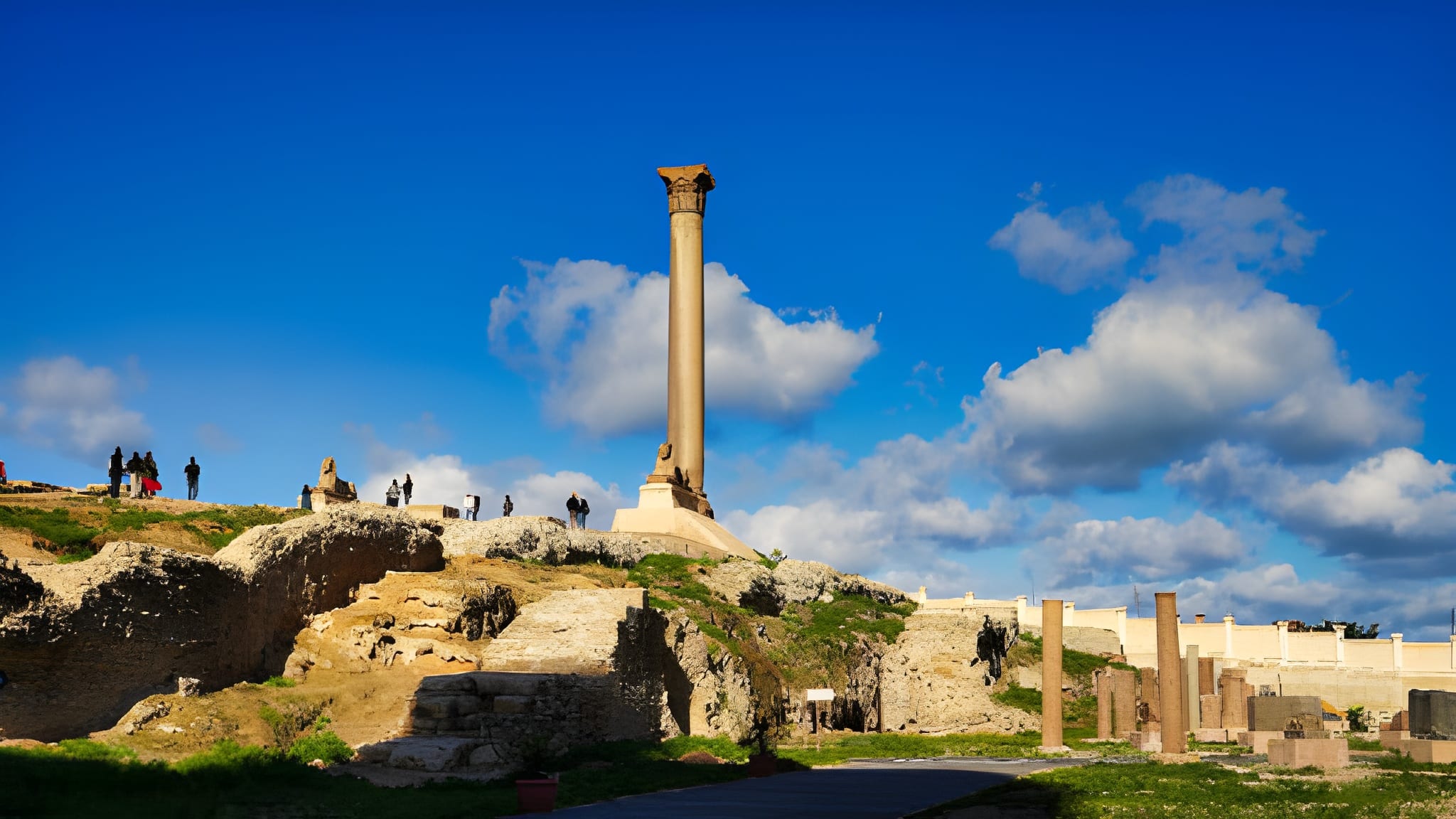 The Serapeum of Alexandria
