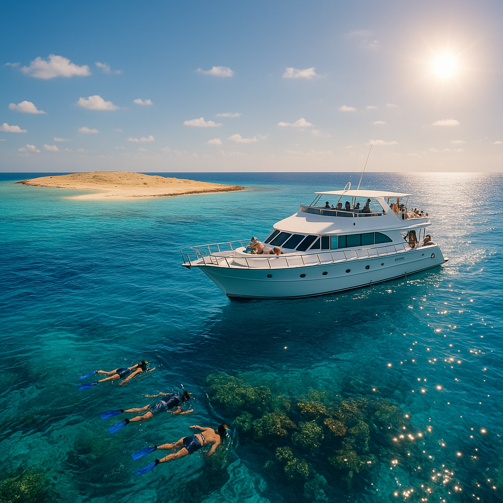Ras Mohamed National Park & White Island Yacht Trip
