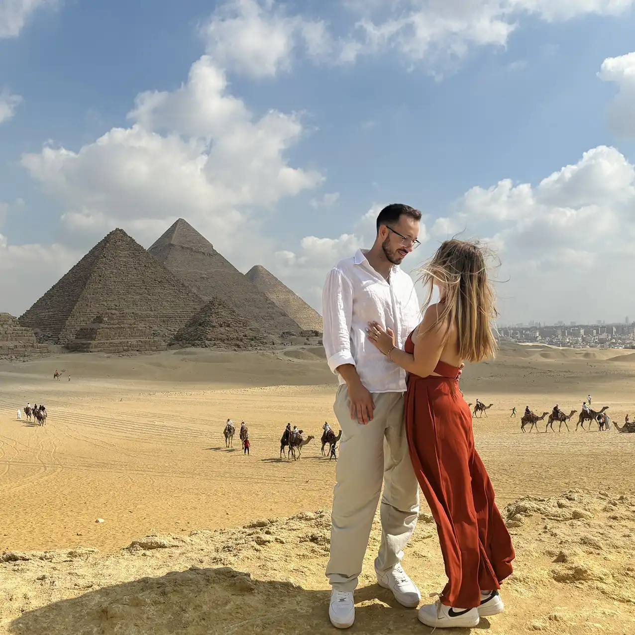 Itinerary in Cairo & Giza, Travel to Cairo, Visit Giza